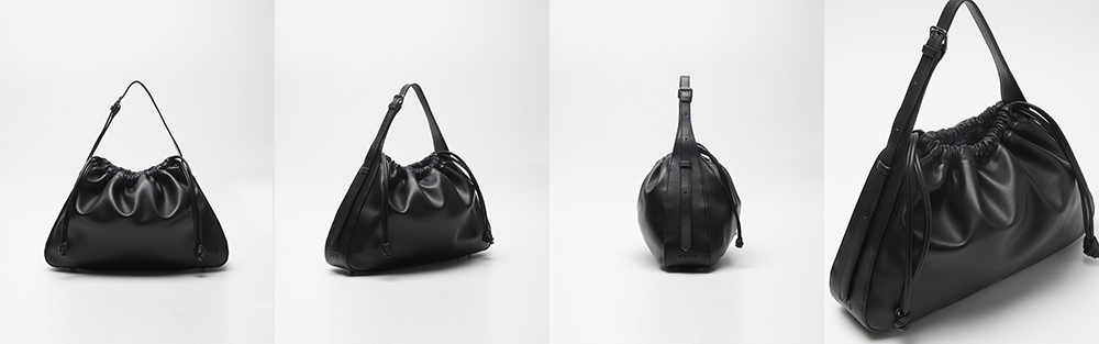 Balloon (M) Shoulder Bag (Jade Black)