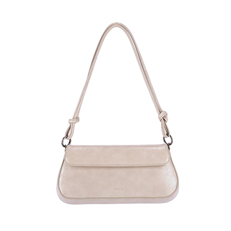 Lala Shoulder Bag (Crinkled Ivory)