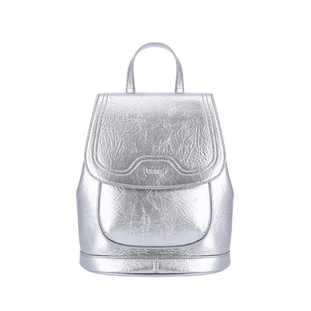 BEI Chain Small Backpack (Silver)