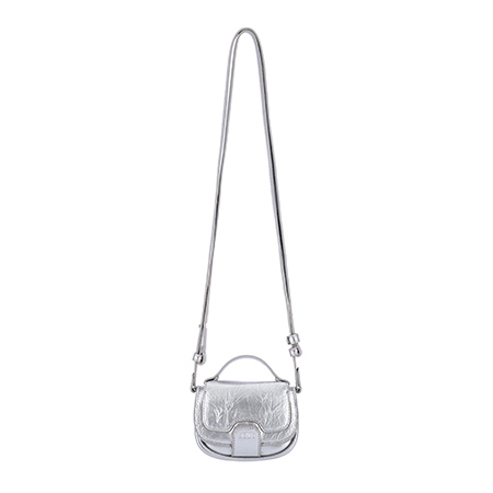 BEI Saddle Micro Mini Bag (Silver)