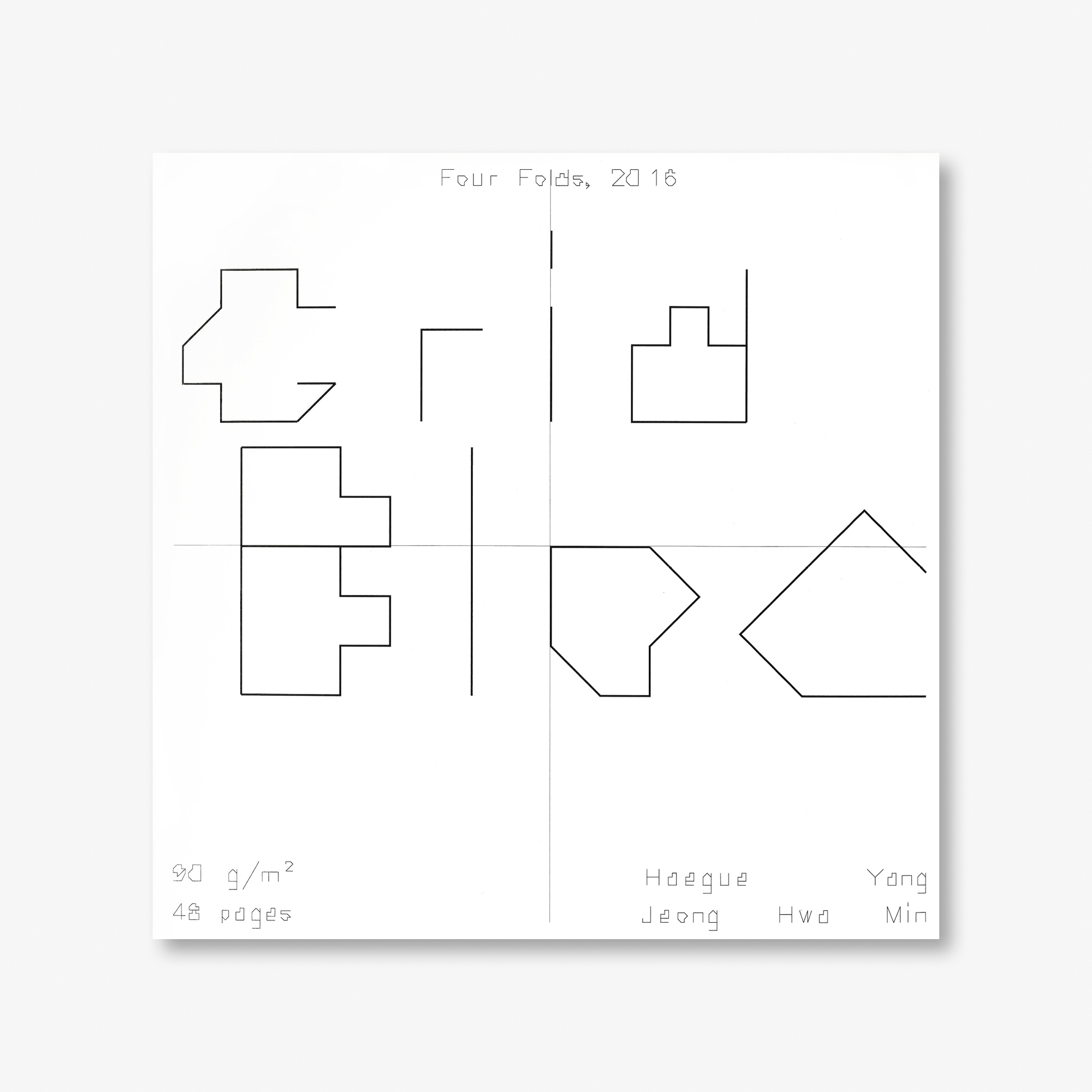 Grid Bloc Square – Four Folds